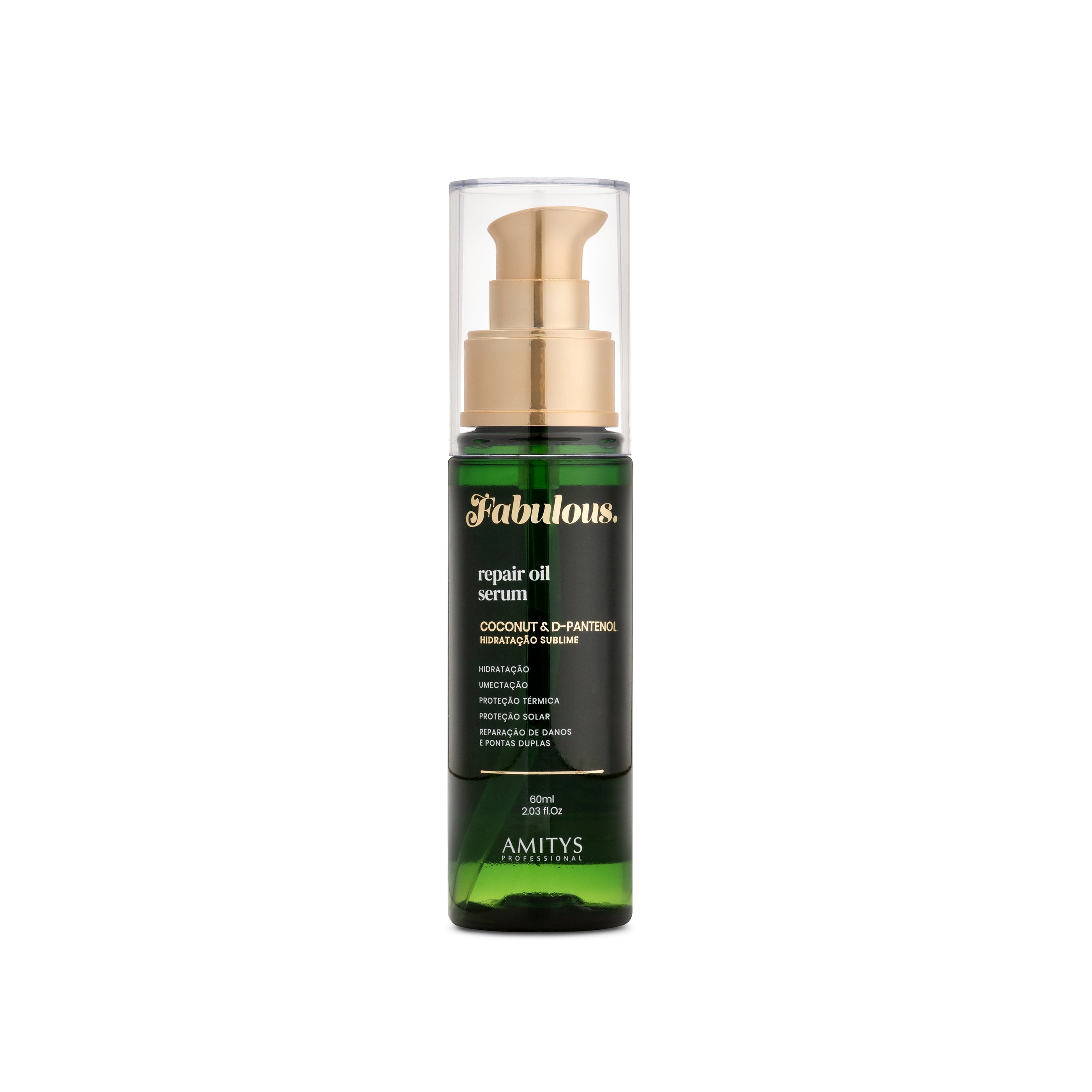 Fabulous Repair Oil Serum Coconut & D-Pantenol 60mL Amitys USA Fabulous Repair Oil Serum Coconut & D-Pantenol 60mL Amitys USA